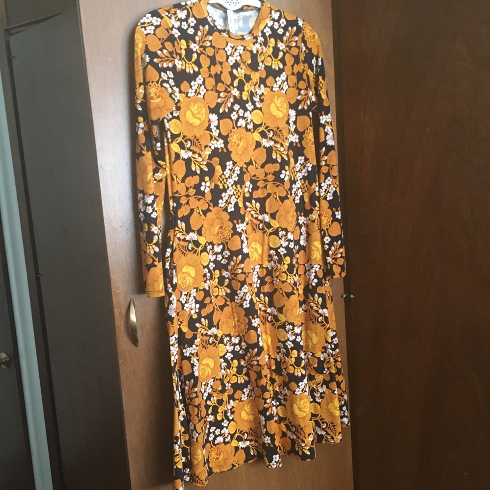 Beautiful orange creek dress